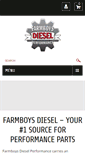 Mobile Screenshot of farmboysdiesel.com